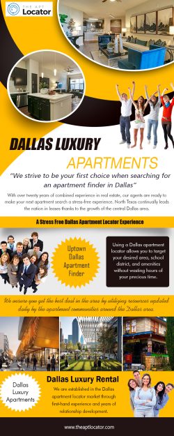 Dallas Luxury Apartments | 972 885 0399 | theaptlocator.com