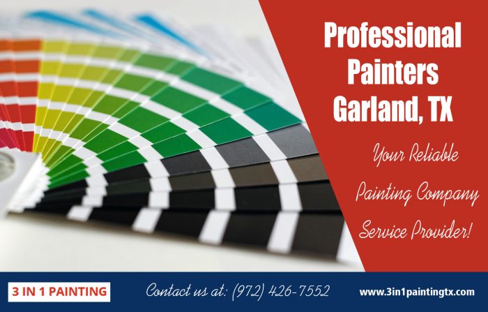Professional painters Garland, TX|http://3in1paintingtx.com/