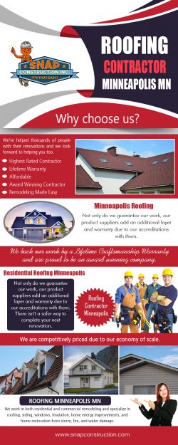 Roofing Contractor Minneapolis MN | snapconstruction.com