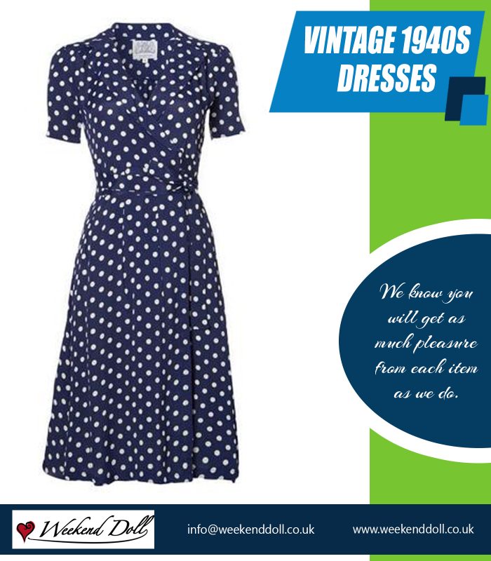Vintage 1940s dresses | 2036378223 | weekenddoll.co.uk