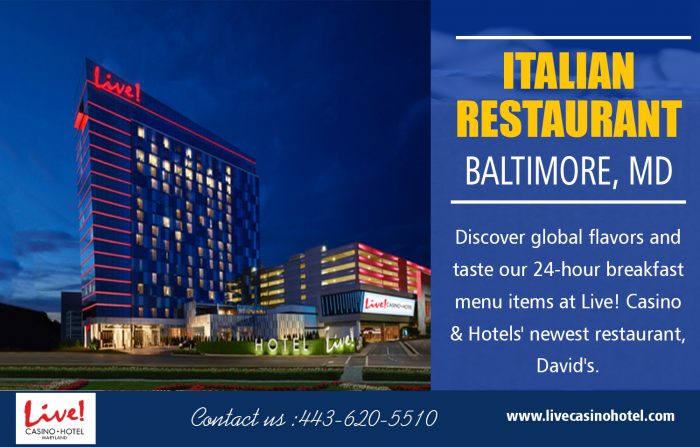 Italian restaurant Baltimore MD USA