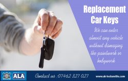 Replacement Car Keys | Call – 07462 327 027 | uk-locksmiths.com