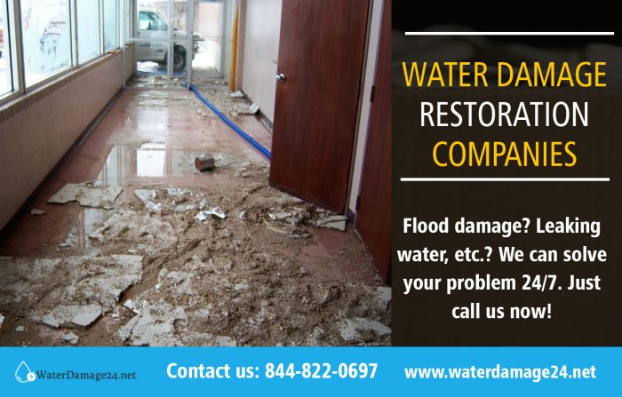 Water Damage Restoration Companies | Call – 855-202-8632 | waterdamage24.net