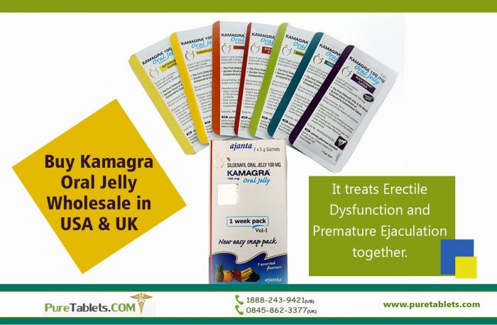 Buy Kamagra Oral Jelly Wholesale in USA & UK | puretablets.com
