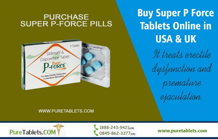 Buy Super P Force tablets Online in USA & UK | puretablets.com