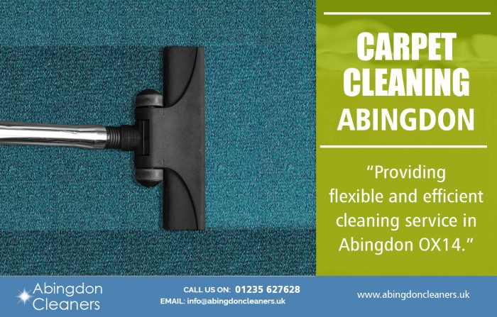 Carpet Cleaning Abingdon | Call – 01235 627628 | www.abingdoncleaners.uk