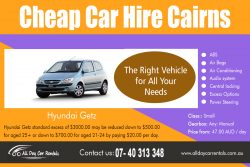 Cheap Car Hire Cairns