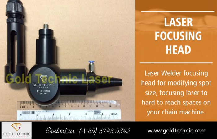 Laser focusing head