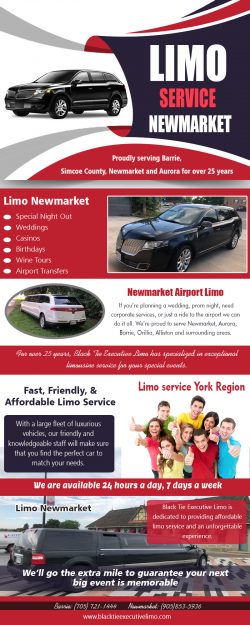 Limo Newmarket | Call – 705-721-1444 | blacktieexecutivelimo.com
