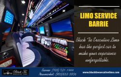 Limo Service Barrie | Call – 705-721-1444 | blacktieexecutivelimo.com