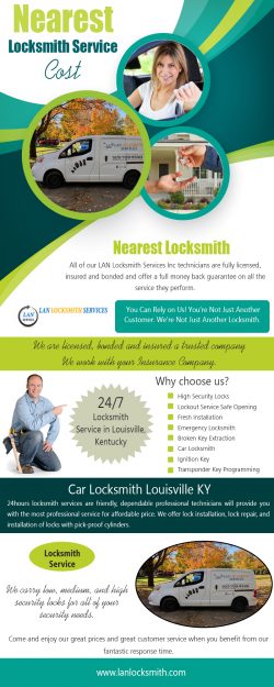 Nearest Locksmith Service Cost KY