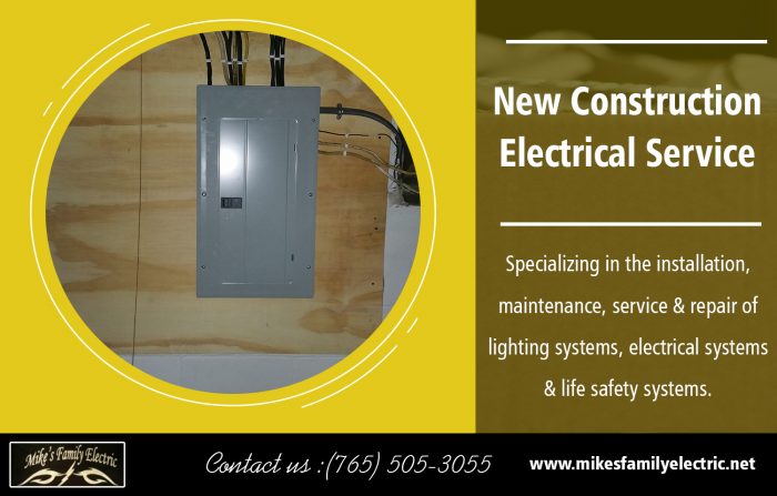 New construction electrical service