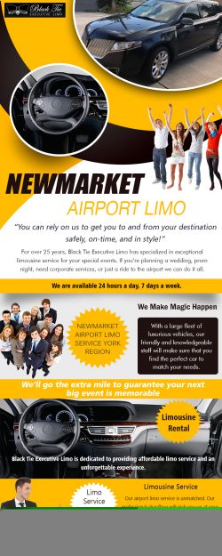 Newmarket Airport Limo Service York Region | Call – 705-721-1444 | blacktieexecutivelimo.com