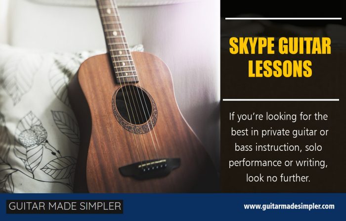 Skype Guitar Lessons