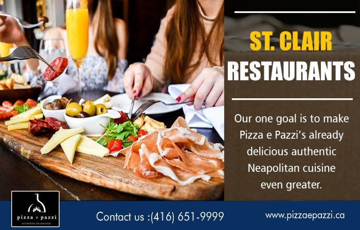 St Clair Restaurants