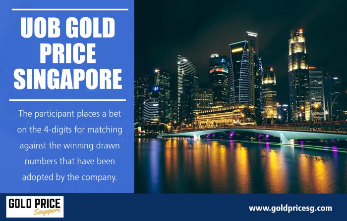 UOB Gold Price Singapore