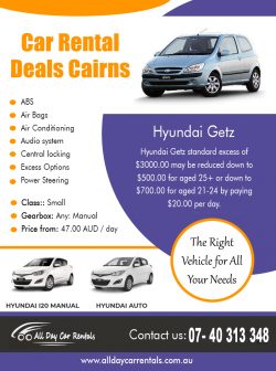 Car Rental Deals Cairns