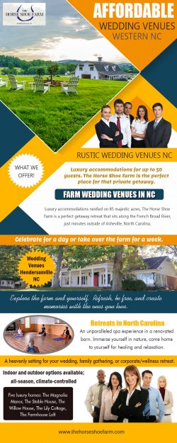 Farm Wedding Venues In NC | Call – 828-393-3034 | thehorseshoefarm.com