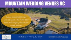 Mountain Wedding Venues NC | Call – 828-393-3034 | thehorseshoefarm.com