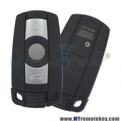 Smart remote key 3 button KR55WK49127 for E39 E60 E61 E46 E38 E53 BMW 328i 335i 528i 535i 550i 2 ...