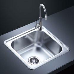 Stainless Steel Kitchen Sink Has Many Surface Treatment Processes