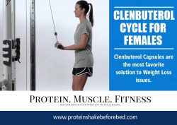 Clenbuterol Cycle for Females