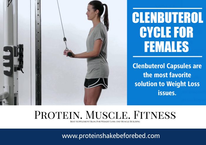 Clenbuterol Cycle for Females
