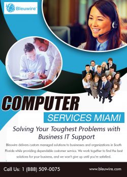 Computer Services Miami | Call: 1-888-509-0075 | bleuwire.com