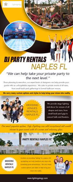 DJ Party Rentals in Naples FL