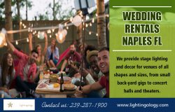 Wedding rentals Naples FL
