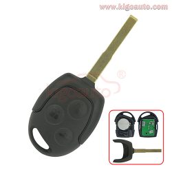 Remote key HU101 for Ford Mondeo Fiesta Focus 3 button
