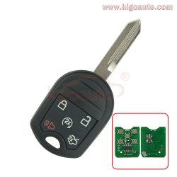 CWTWB1U793 Remote key 4 button+panic 315Mhz for Ford