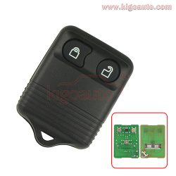 Remote fob 2 button 434Mhz for Ford