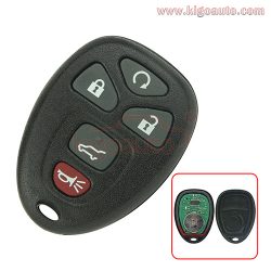 OUC60270 remote fob 5 button 315Mhz for GMC Acadia Yukon 2007-2014