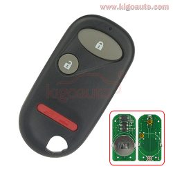 72147-S5A-A01 remote fob 3 button 433Mhz for Honda Pilot Civic 2004 2005