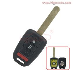 Remote key 2 button with panic MLBHLIK6-1T for Honda Accord Civic CRV 2013 2014 2015