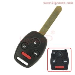 N5F-A05TAA remote key 4 button 313.8Mhz for Honda Civic 2012 2013