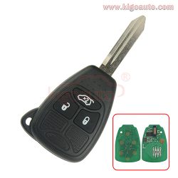 Remote head key 3 button 434Mhz 045892299AC for Chrysler Dodge 300C Caliber Nitro Voyager