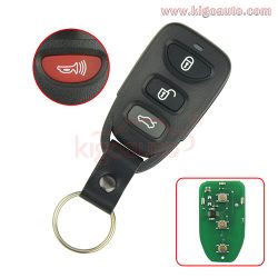 95430-3K200 OSLOKA-310T Remote fob 3 button with panic 315Mhz for Hyundai Sonata Elantra 2005-2010