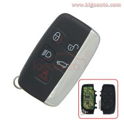 LR087103 KOBJTF10A Smart key 5 button 315Mhz ID49-Hitag Pro-PCF7953 chip for Landrover LR4