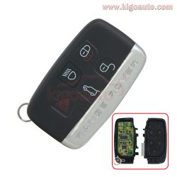 KOBJTF10A Smart key transmitter 5 button 315Mhz ID49-Hitag Pro-PCF7953 for Landrover LR4