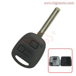Remote key 2 button TOY48 long for Lexus GX470 RX350 SC430 2007 2008 2009