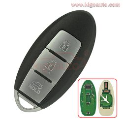 Smart key 3 button 433.9mhz for Nissan Bluebird