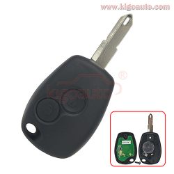 Remote key 2 button NE72 434Mhz PCF7946 PCF7947 ASK for Renault