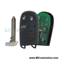 M3N-40821302 Smart car key 3 button with panic 434mhz for Jeep