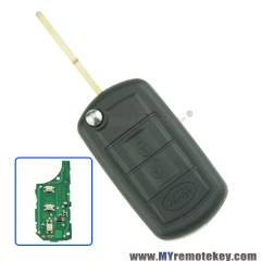 Flip remote key for Landrover LR4 HU101 3 button ID44