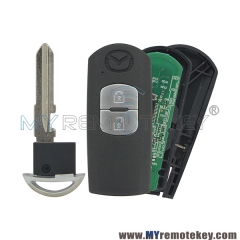 New model SKE13E-01 Smart key 2 button 434Mhz for Mazda 3 6 Axela Atenza 2014 2015 2016 2017