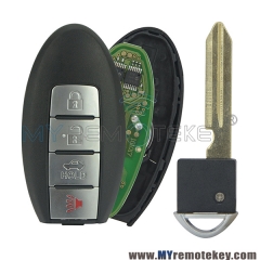 Smart key 4 button CWTWBU735 315mhz with ID46 chip Intelligent key remote for Nissan Maxima Sentra