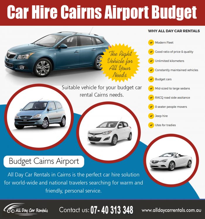 Car Hire Cairns Airport Budget | 1800707000 | alldaycarrentals.com.au