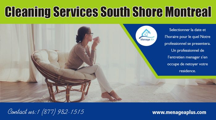 Cleaning Services South Shore Montreal